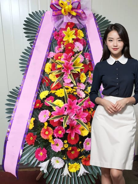 루클라비 3단화환 기본형